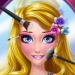 Постер игры Идеальный Макияж Современной Принцессы